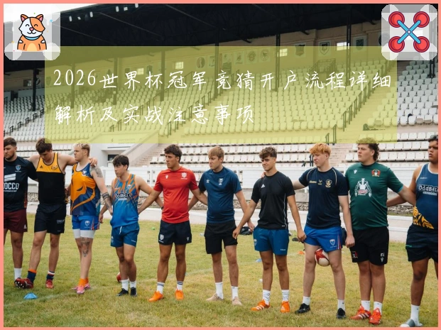 2026世界杯冠军竞猜开户流程详细解析及实战注意事项