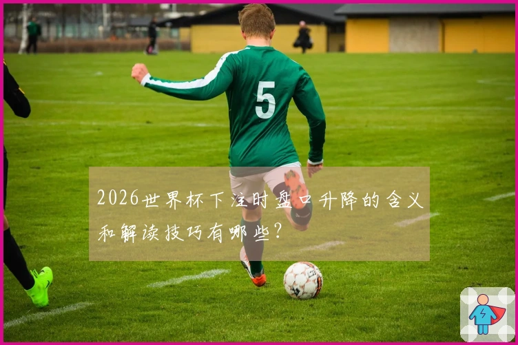 2026世界杯下注时盘口升降的含义和解读技巧有哪些？